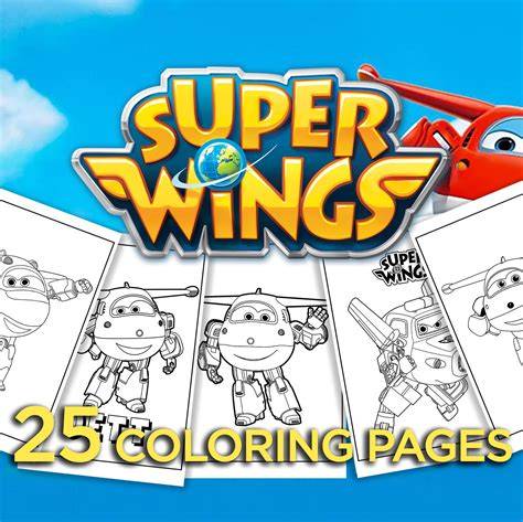 Wings Coloring Pages