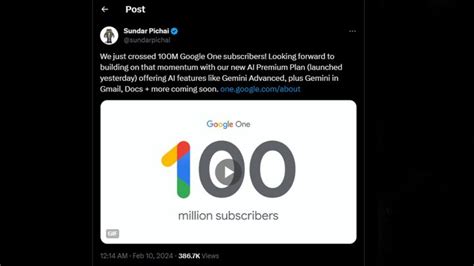 Winner: Google One subscribers