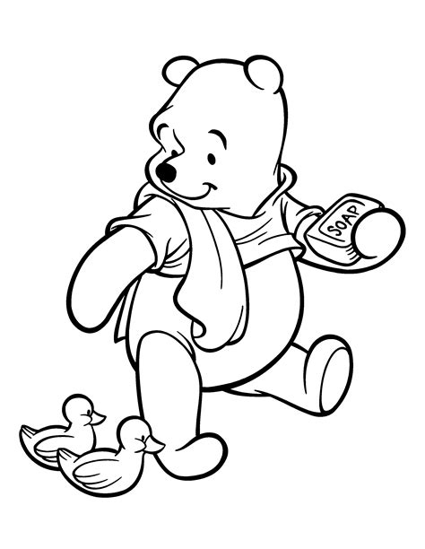 Winnie The Pooh Coloring Book Pages