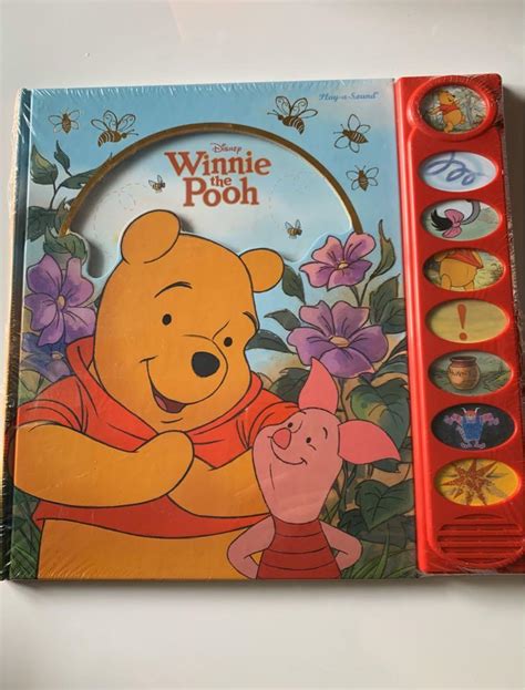 Winnie The Pooh Play A Sound Book child reading