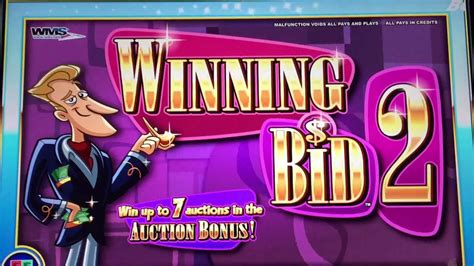Wms Winning Bid Slot Machine everdot