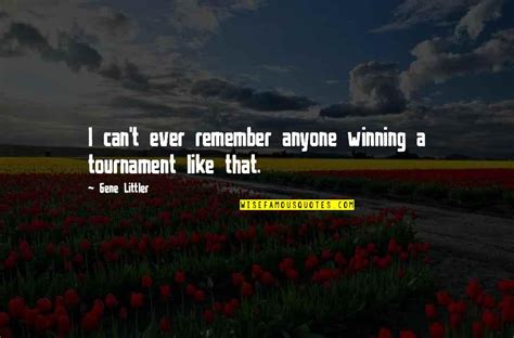 Winning Tournament Quotes