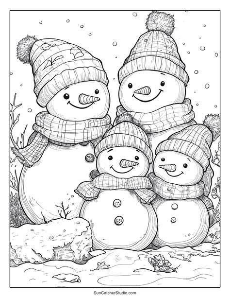 Winter Coloring Pages Pdf