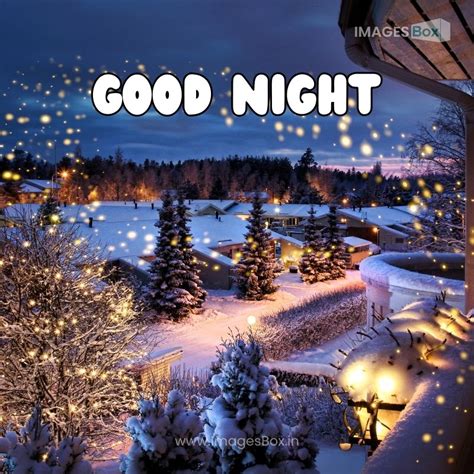 Winter Good Night Image