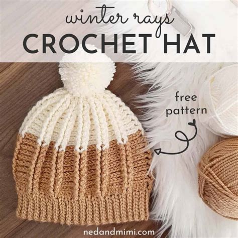 Winter Hat Crochet Free Pattern