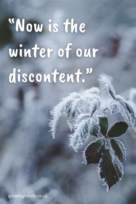 Winter Is Near Quotes