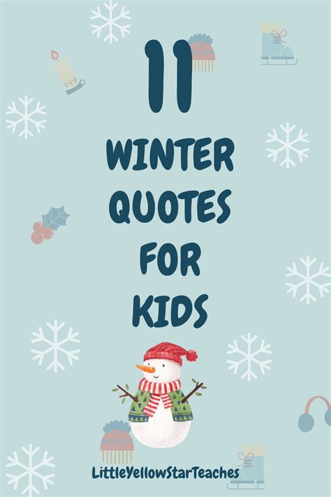 Winter Quotes For School
