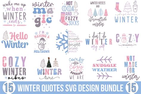 Winter Quotes Svg