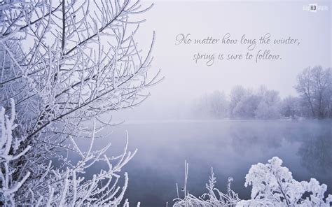 Winter Quotes Wallpaper