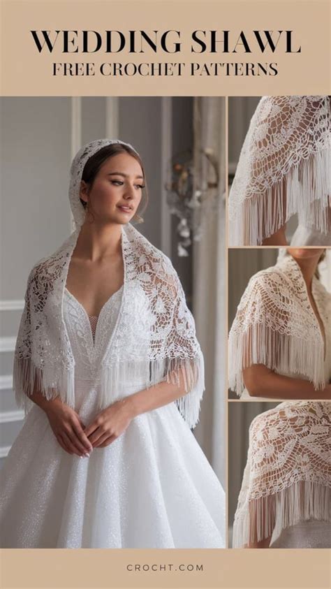 Enchant your Winter Wedding with a Cozy Crochet Shawl Pattern
