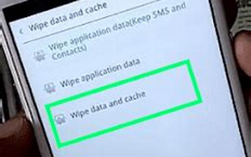 Wipe Data And Cache Oppo A37