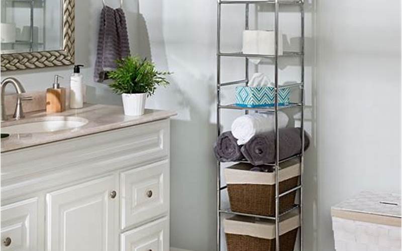 Wire Shelving Bathroom