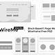 Wireframe Photoshop Template