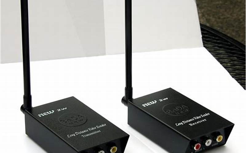 Wireless Cctv Video And Audio Transmitter And Receiver Working