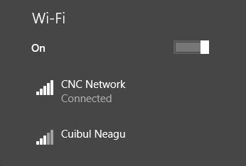 Wireless network in Windows 8.1