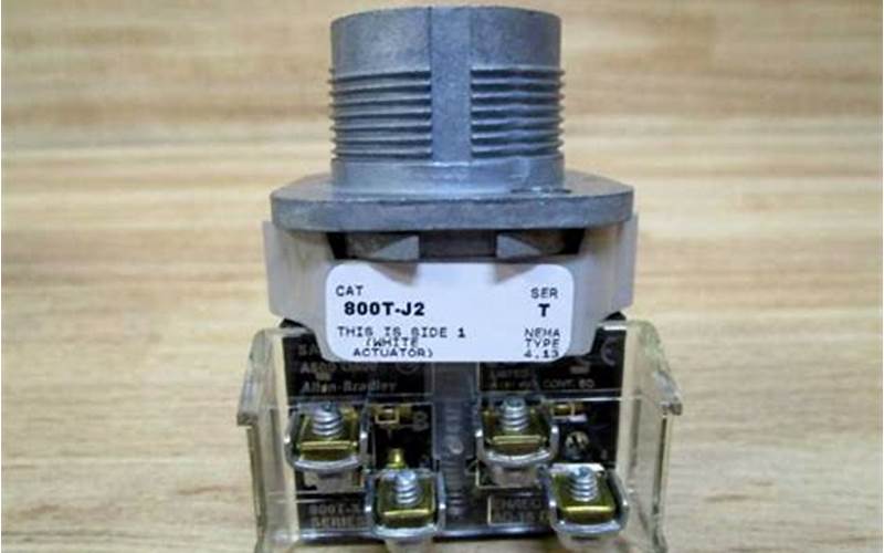 Wiring Diagram For Momentary Allen Bradley 800T Xa Switch