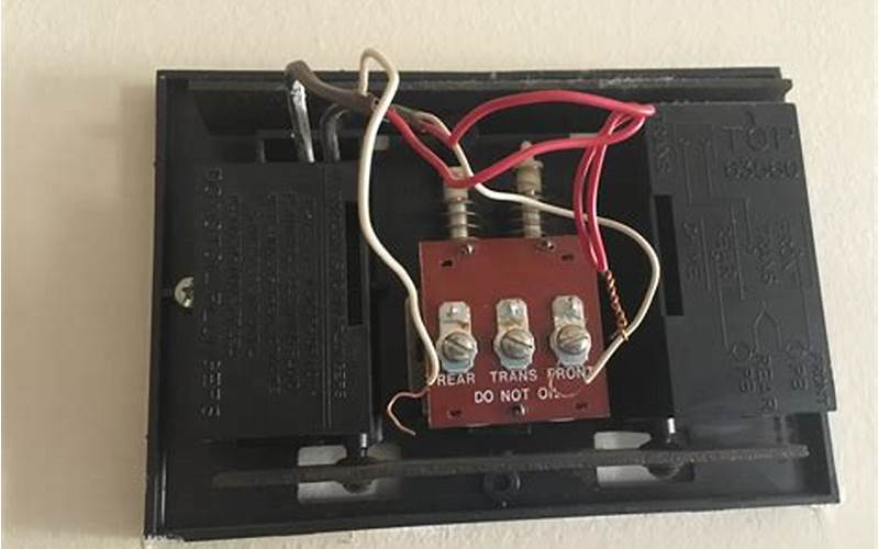 Wiring Diagram For Old Nutone Doorbell