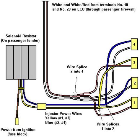Wiring Diagram for 22re Fuel Injector Circuit