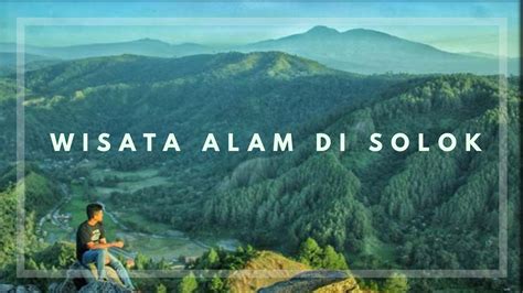 Wisata Kabupaten Solok