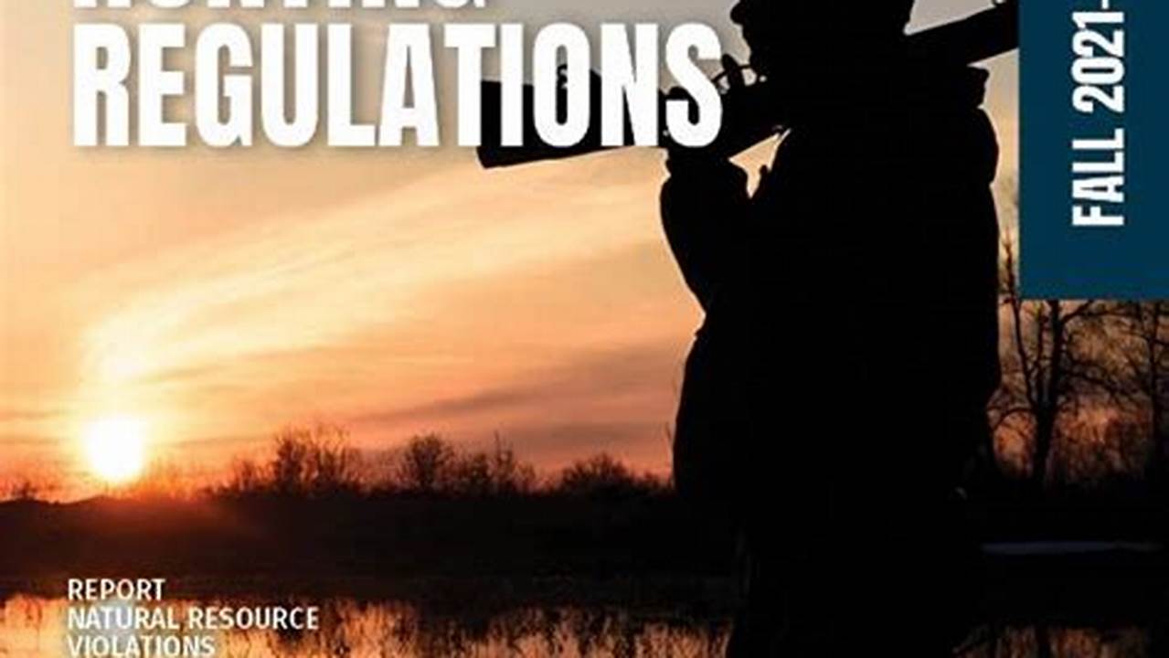 Wisconsin Hunting Regulations 2024