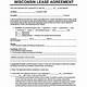 Wisconsin Rental Lease Agreement Template