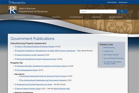 Unlock the Hidden Treasures of Wisconsin's Revenue System: Discover the Power of WisconsinRevenue.gov Today!