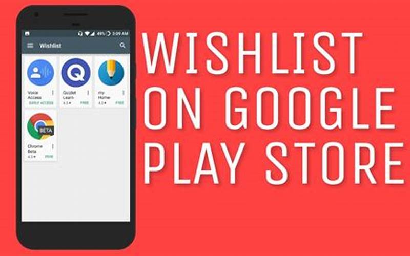 Wishlist Play Store