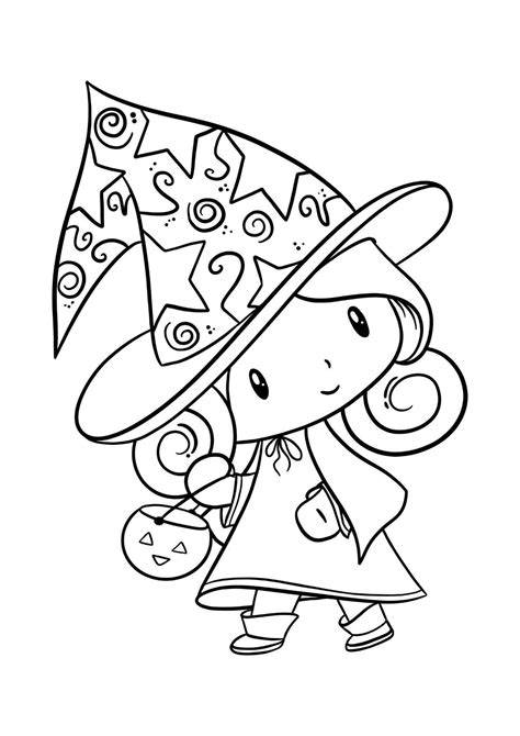 Witch Coloring Page
