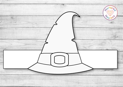 Witch Hat Paper Template