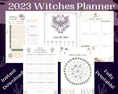Witches' Calendar 2023