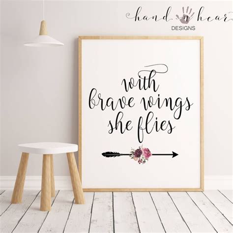 Download With Wings She Flies | Sublimation Printable