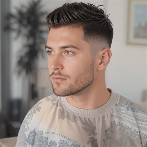 Without Beard Hair Style