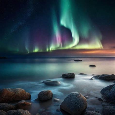 Witnessing Aurora Borealis
