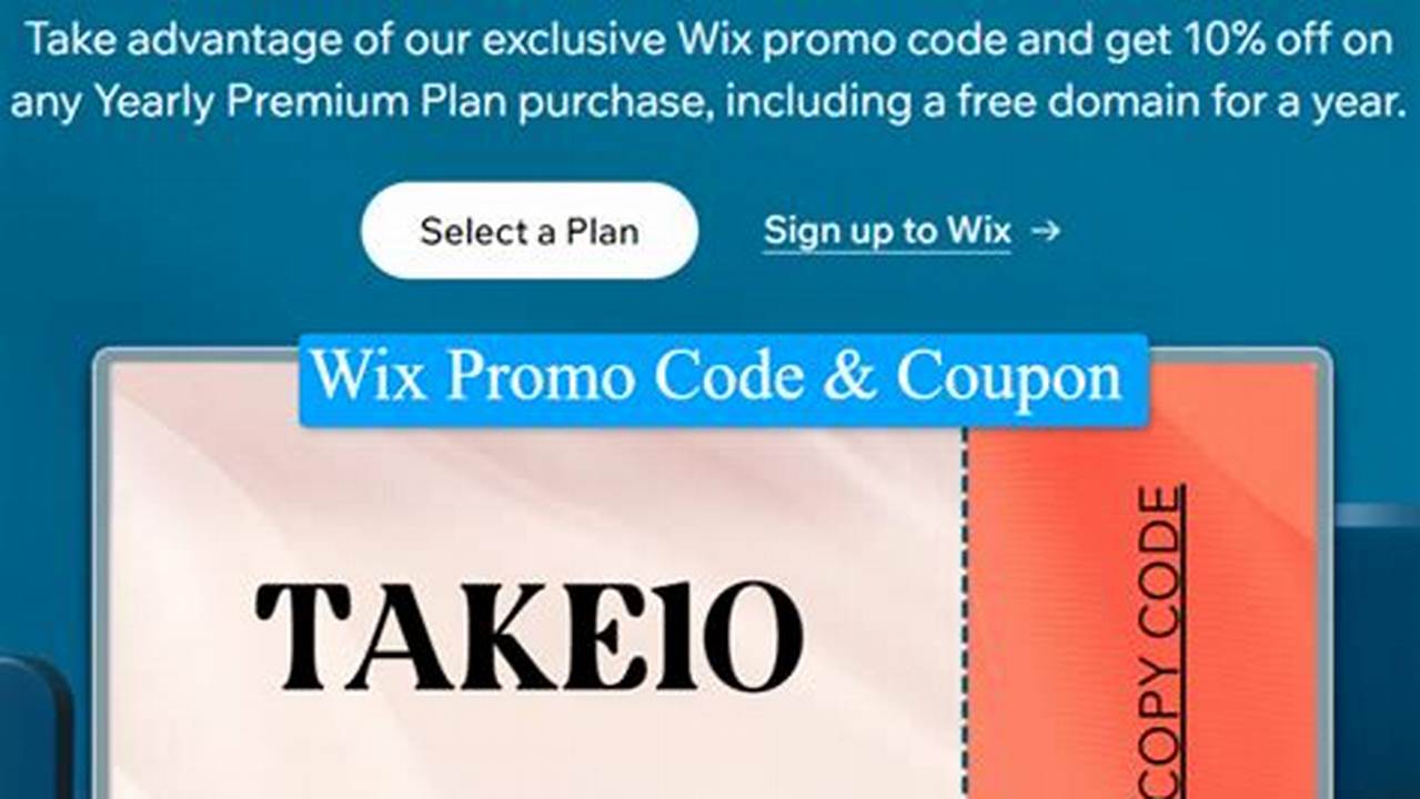 Wix Promo Code 2024 Uk Discount Code