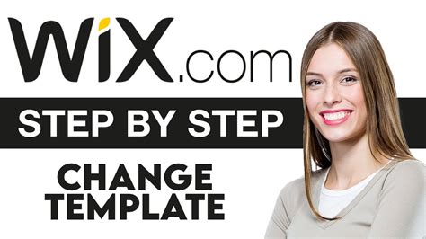Wix How To Change Template