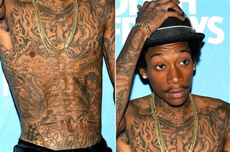 All Wiz Khalifa Tattoos Meanings Amber Rose, Face & etc.