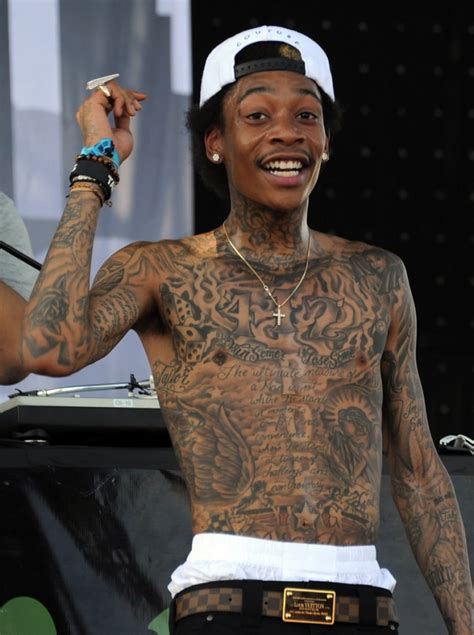 Wiz Khalifa Tattoos