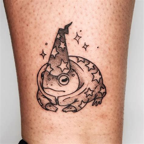 Wizard Frog Tattoo