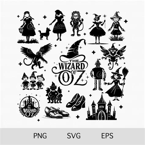 Unleash the Magic of Oz with Stunning Wizard of Oz SVG Files