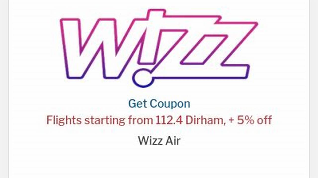 Wizz Air Promo Code 2024