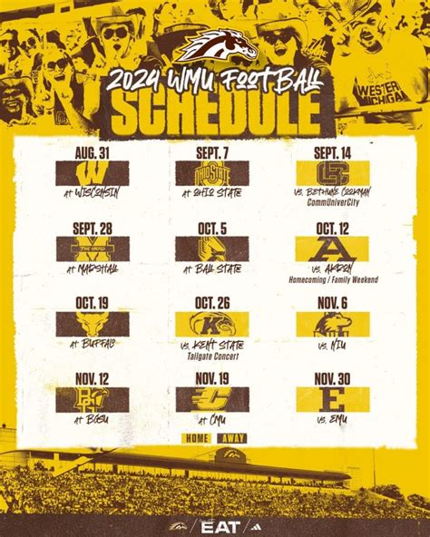 Wmu Fall 2024 Football Schedule