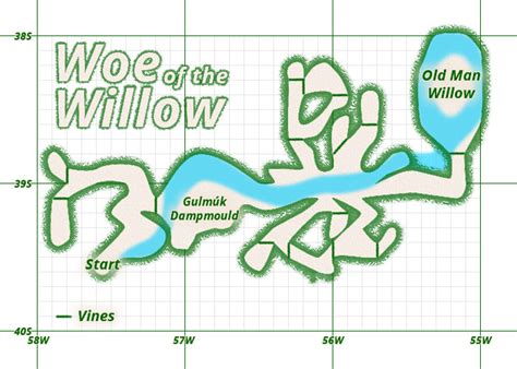 Woe Of The Willow Map