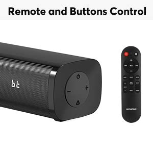 Wohome 2.1 Channel Bluetooth Soundbar with Built-in Subwoofer Model S10