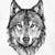 Wolf Face Tattoo Designs