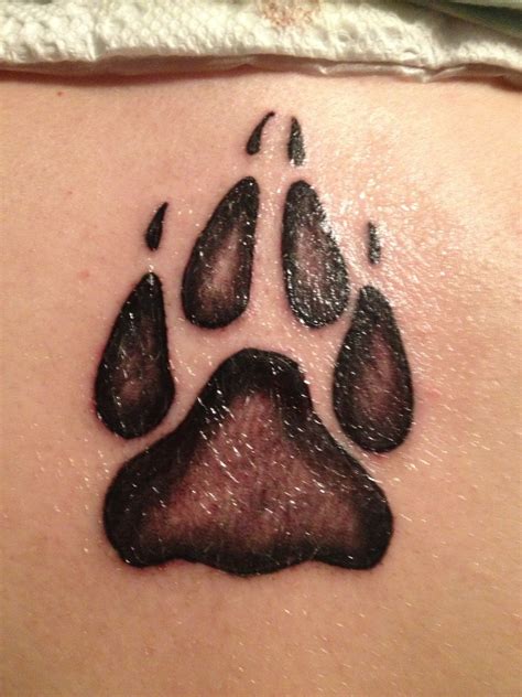 50 Wolf Paw Tattoo Designs For Men Animal Ink Ideas