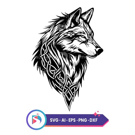 Download Wolf Clipart Commercial Use DXF Files