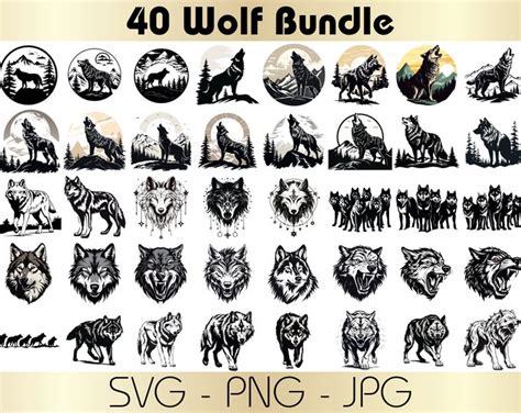 Download Wolf Clipart Cut Files
