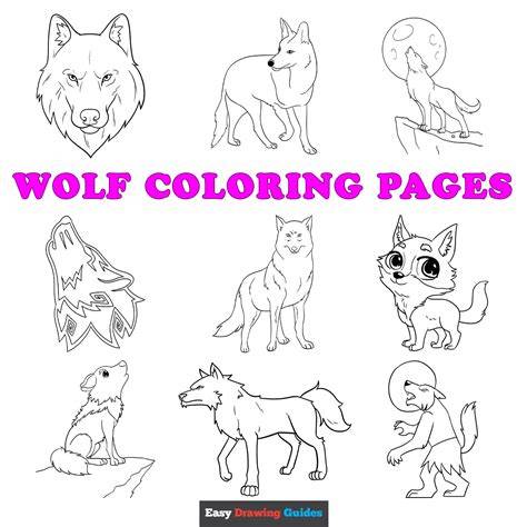 Wolf Love Coloring Pages
