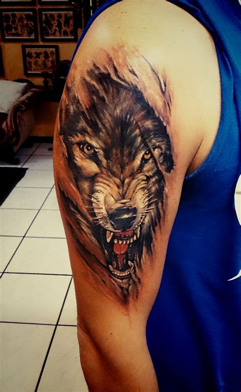 Wolf Tattoo Meaning For Guys