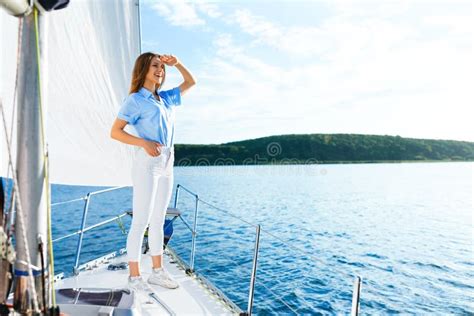 Woman Enjoying Boat Tour
